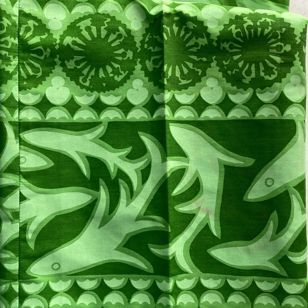 VTG 60-70s Patterned Wide Leg Pants - Picture 4 of 12